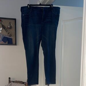 Liverpool Dark Blue Skinny Jeans